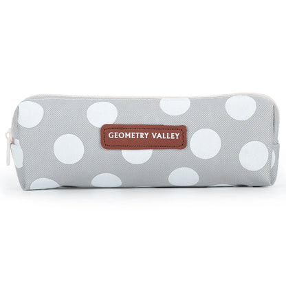 Eazy Kids Pencil Pouch Polka (White)