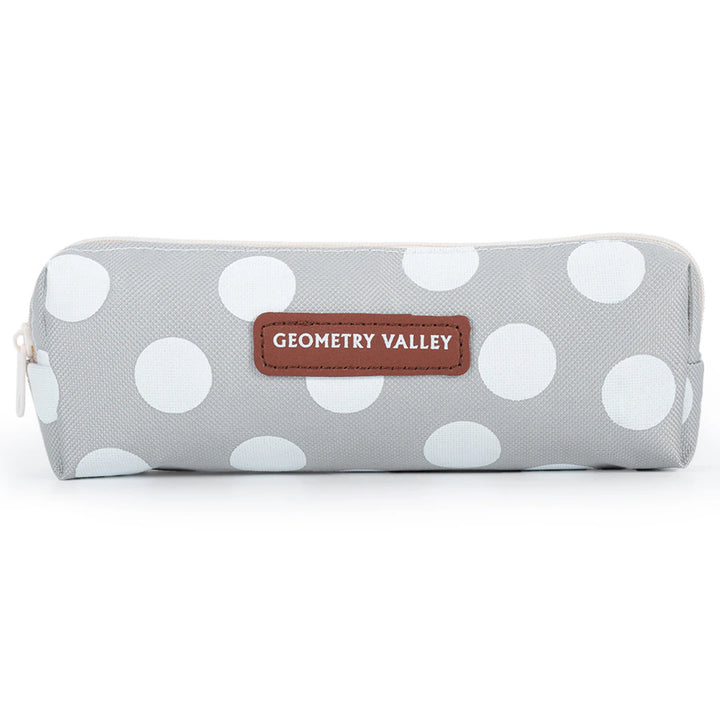 Eazy Kids Pencil Pouch Polka (White)