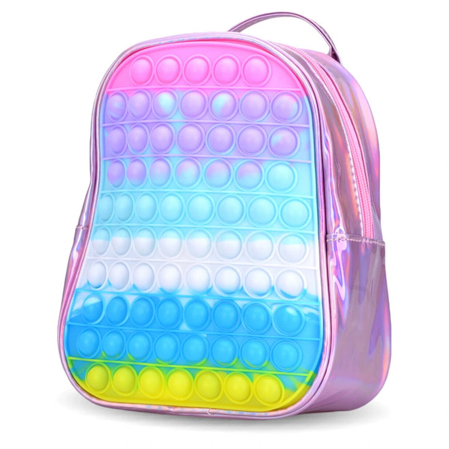 Eazy Kids Unicorn Pop it Bag (Pink)