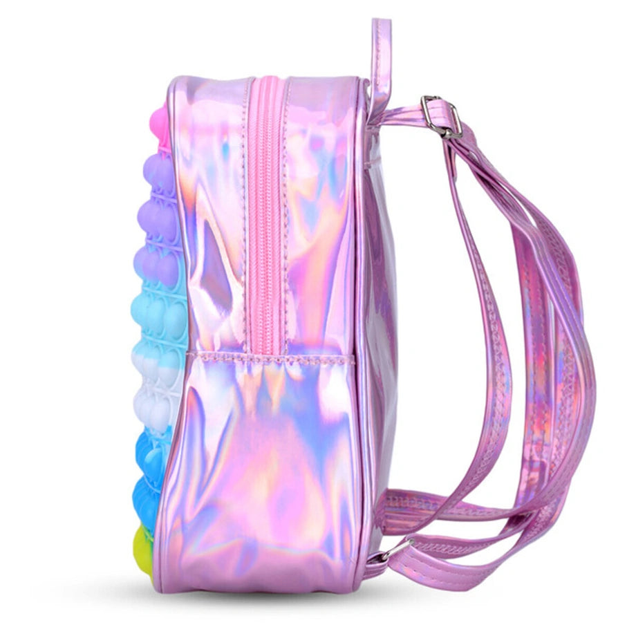 Eazy Kids Unicorn Pop it Bag (Pink)