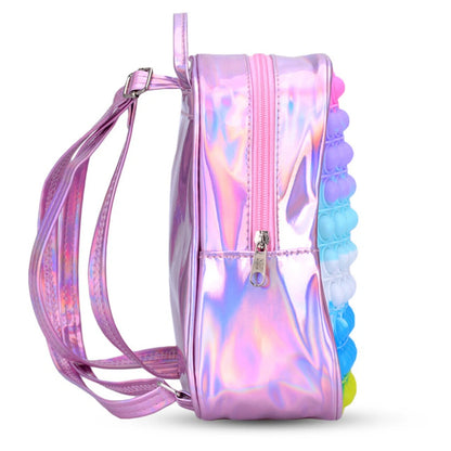 Eazy Kids Unicorn Pop it Bag (Pink)