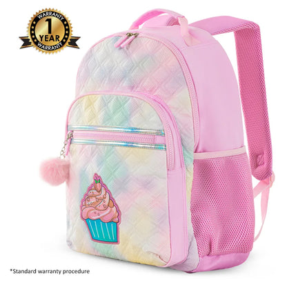 Eazy Kids 17" Set of 3 Backpack w/Lunch Bag and Pencil Case (Sugar Pop Pink)
