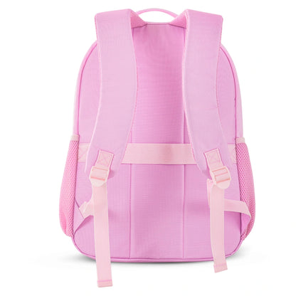 Eazy Kids 17" Set of 3 Backpack w/Lunch Bag and Pencil Case (Sugar Pop Pink)