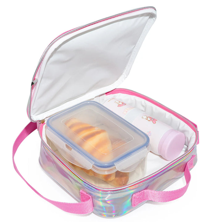 Eazy Kids 18" School Bag Lunch Bag Pencil Case Set of 3 (Pink)