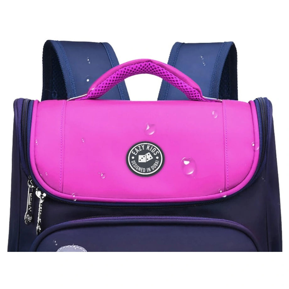 Eazy Kids Ergonomic School Bag (Pink)