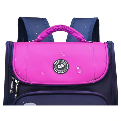 Eazy Kids Ergonomic School Bag (Pink)