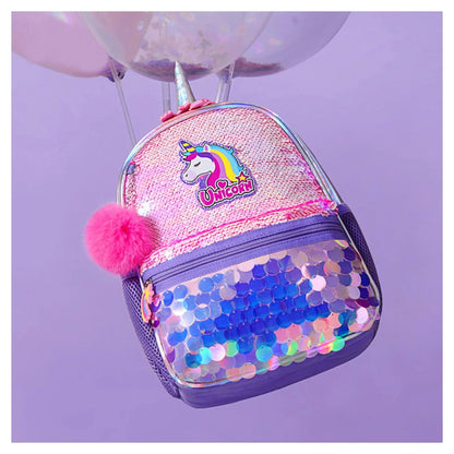 Eazy Kids Unicorn Sparkle Backpack (Pink)