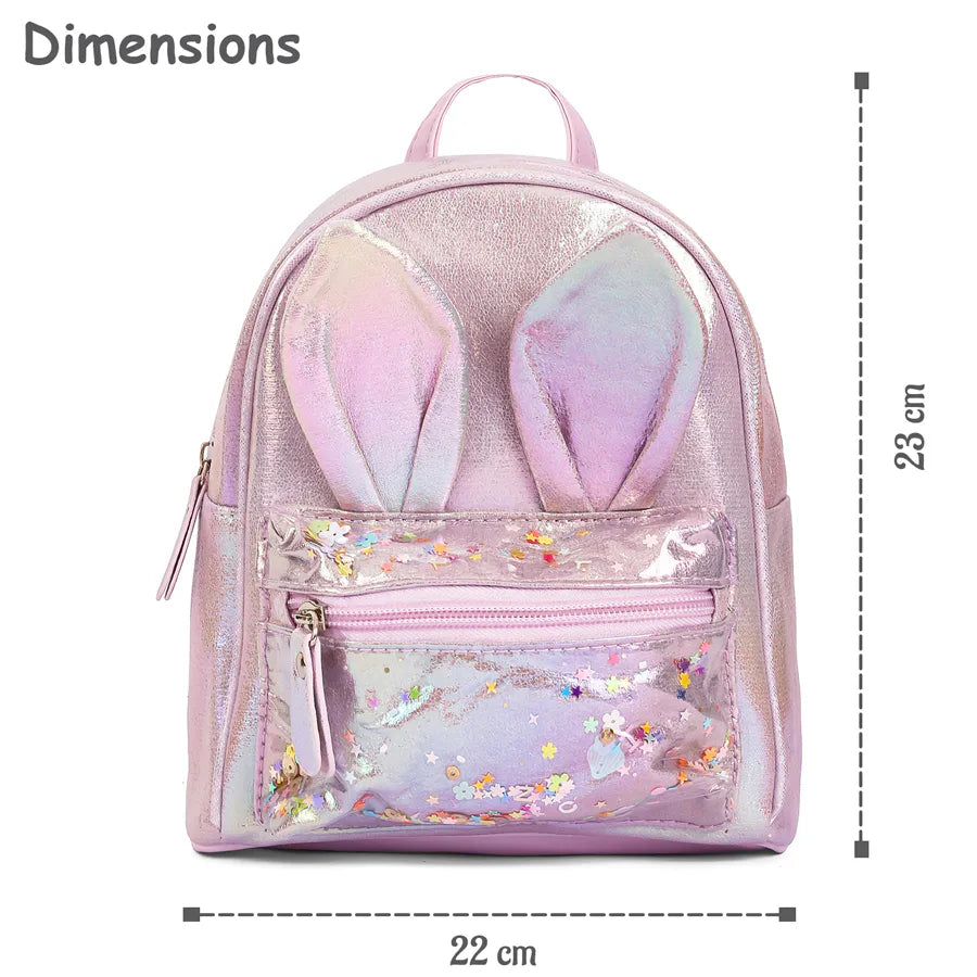 Eazy Kids School Backpack Rabbit (Purple) Eazy Kids School Backpack Rabbit (Purple)