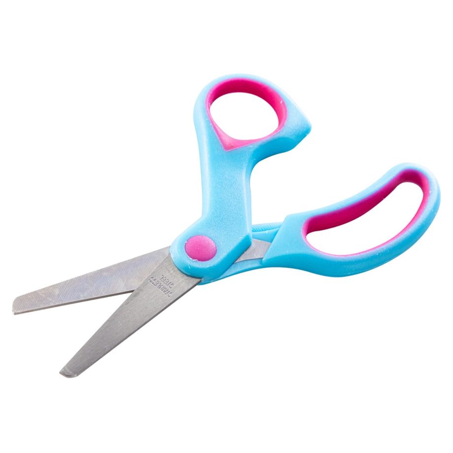 Eazy Kids School Scissors for Kids (Blue)