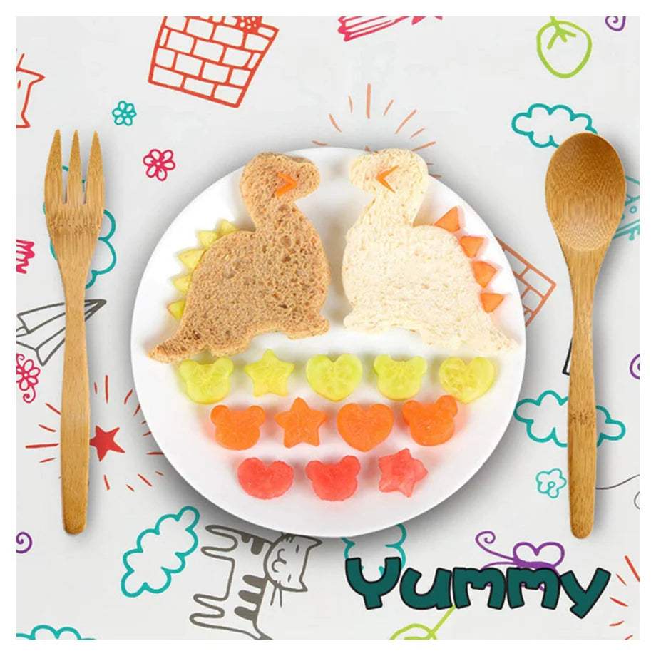 Eazy Kids Sandwich Cutter Stainless Steel Mini Combo