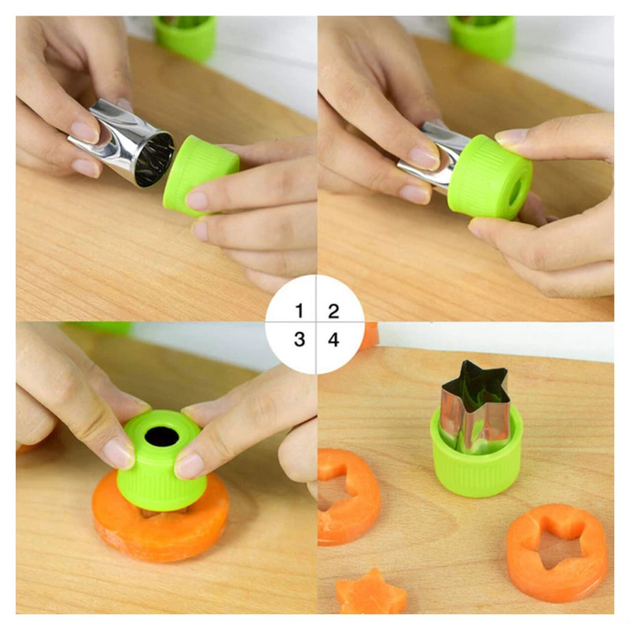 Eazy Kids Sandwich Cutter Stainless Steel Mini Combo