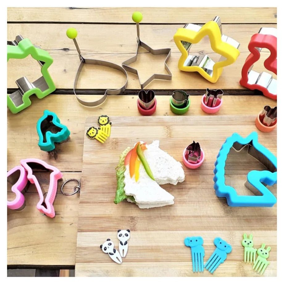 Eazy Kids Stainless Steel Sandwich Cutter Combo