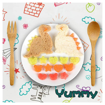 Eazy Kids Stainless Steel Sandwich Cutter Combo