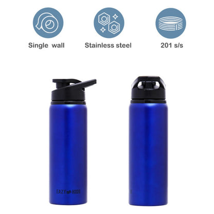 Eazy Kids Stainless Steel Sports Water Bottle 700ml (Blue)