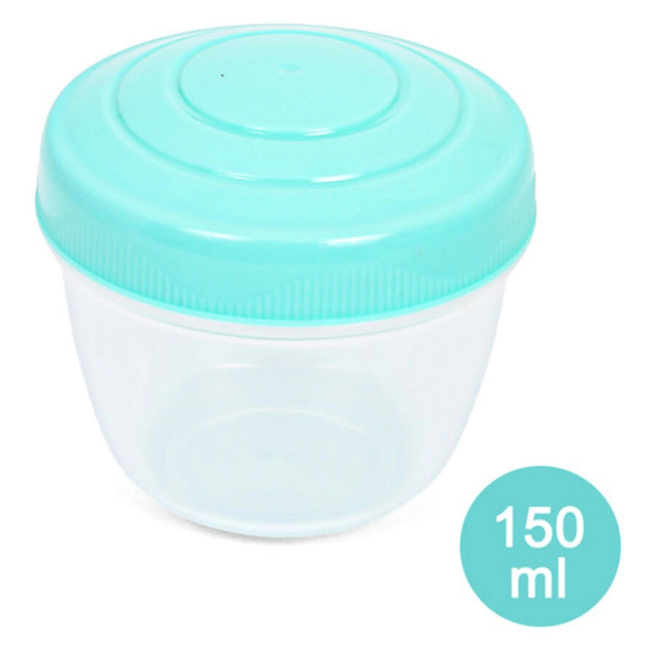 Eazy Kids 3/4/5 Compartment Convertible 1250ml Bento Lunch Box with 150ml Gravy Bowl (Green)