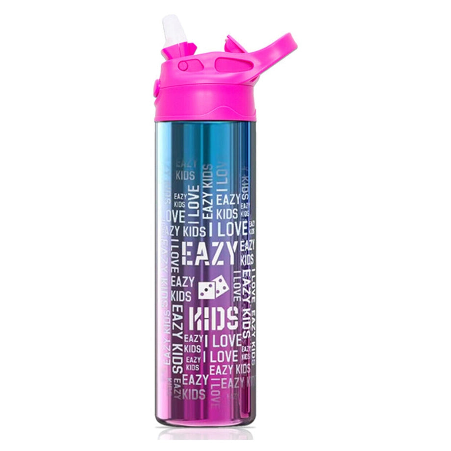 Eazy Kids Double wall Stainless Steel Water Bottle (Pink) (530ml)