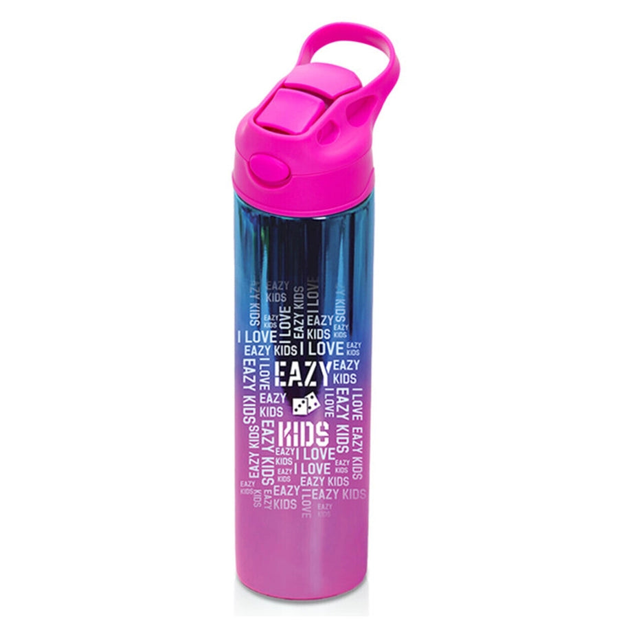 Eazy Kids Double wall Stainless Steel Water Bottle (Pink) (530ml)