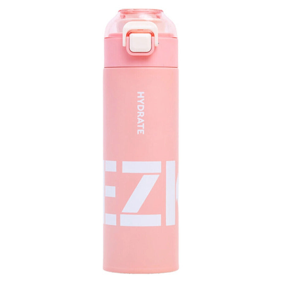 Eazy Kids Insulated Travel Water Bottle 550ml (Pink)