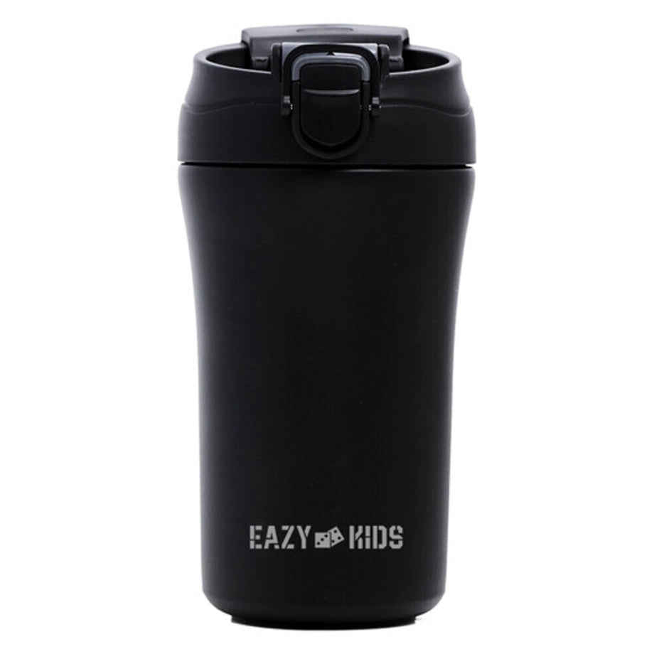 Eazy Kids Insulated Tumbler Water Bottle 400ml (Black)