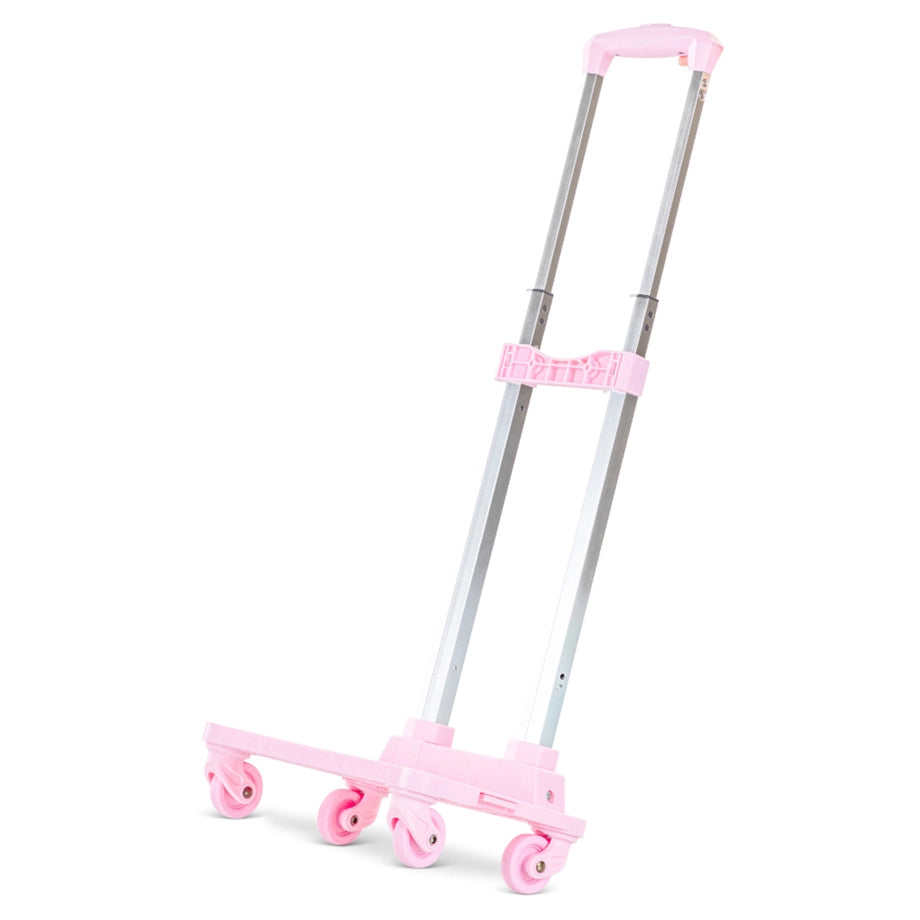 Eazy Kids 4-Wheel School Bag Trolley (Pink)