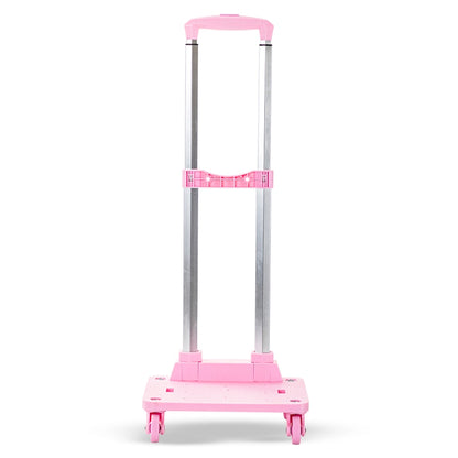 Eazy Kids 4-Wheel School Bag Trolley (Pink)