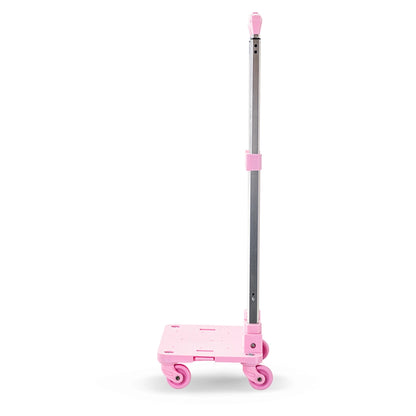 Eazy Kids 4-Wheel School Bag Trolley (Pink)