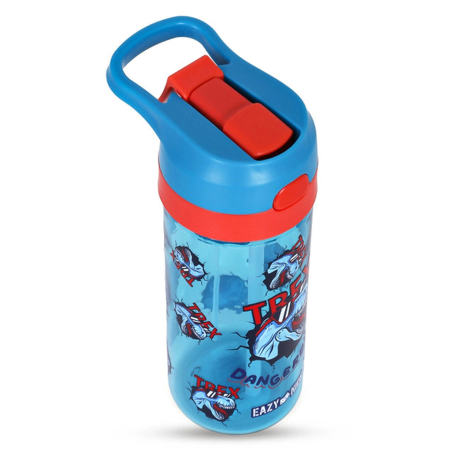Eazy Kids Tritan Water Bottle with Spray Dino 420ml (Blue)