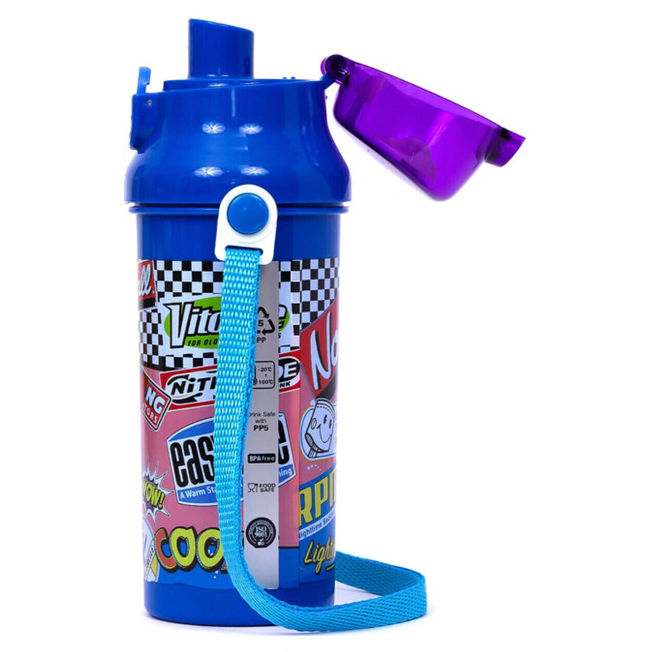 Eazy Kids Water Bottle 600ml (Blue)