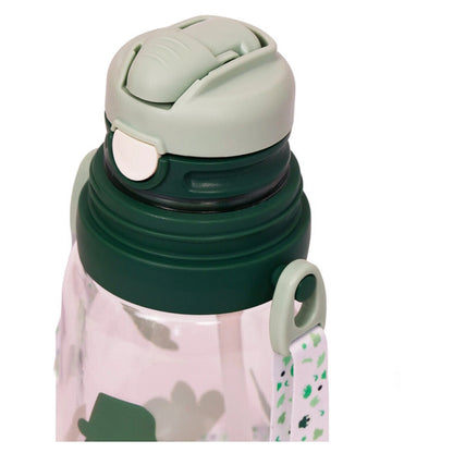 Eazy Kids Water Bottle 600ml wt straw (Green)