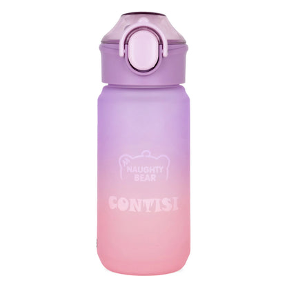 Eazy Kids Water Bottle 500ml w/ Handle (Purple)