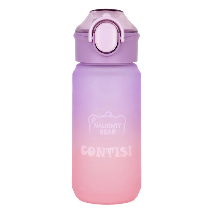 Eazy Kids Water Bottle 500ml w/ Handle (Purple)