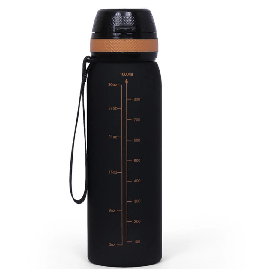 Eazy Kids Water Bottle 1000ml (Black)