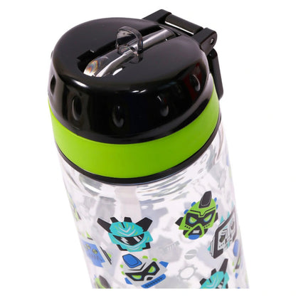 Eazy Kids Tritan Water Bottle w/Carry handle, Gen Z 650ml (Black)