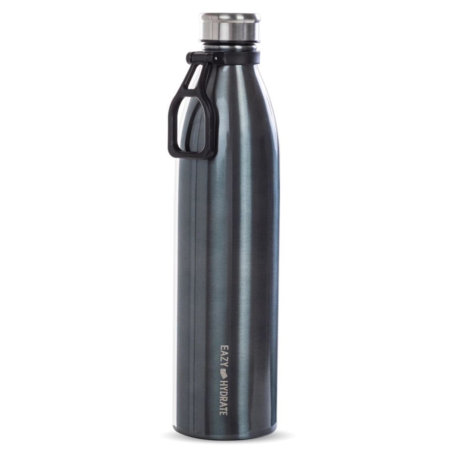 Eazy Kids Steel Water Bottle 1150ml (Black)