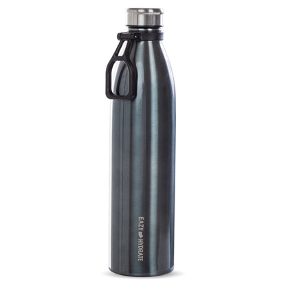 Eazy Kids Steel Water Bottle 1150ml (Black)