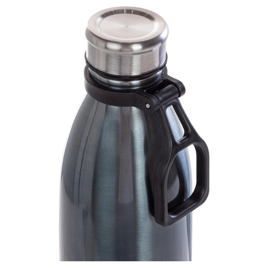 Eazy Kids Steel Water Bottle 1150ml (Black)