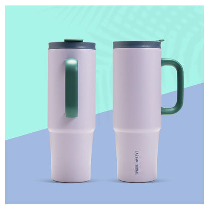Eazy Kids Insulated Travel Tumbler 900ml (White)