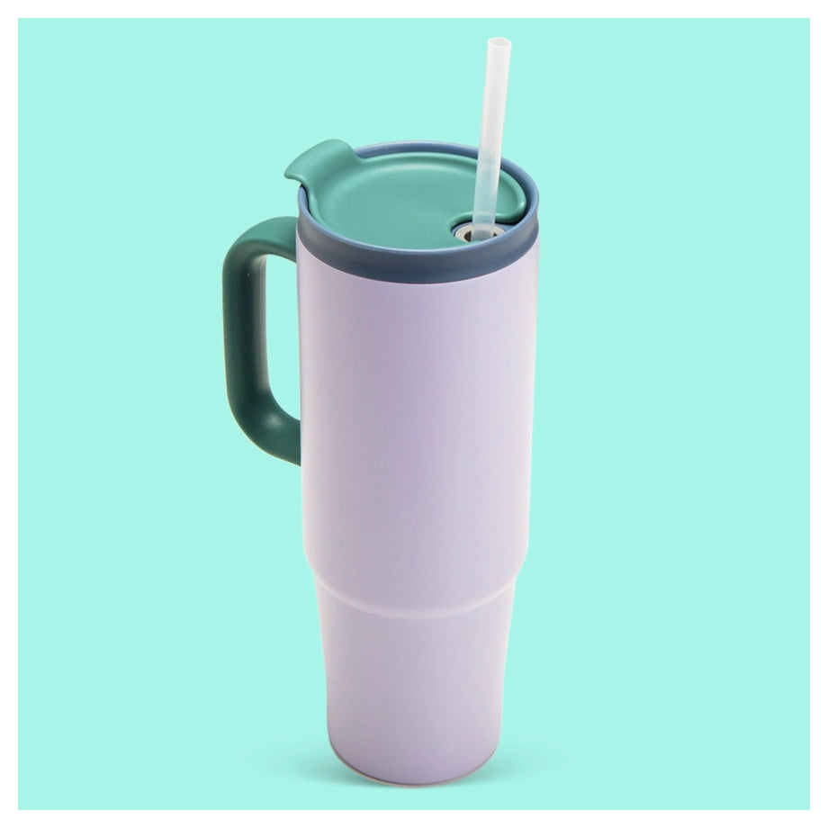 Eazy Kids Insulated Travel Tumbler 900ml (White)