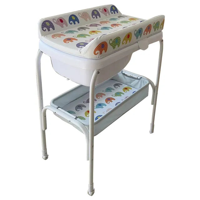 حوض الاستحمام وطاولة التغيير TheKiddoz - تصميم الفيل حوض الاستحمام وطاولة التغيير TheKiddoz - تصميم الفيل