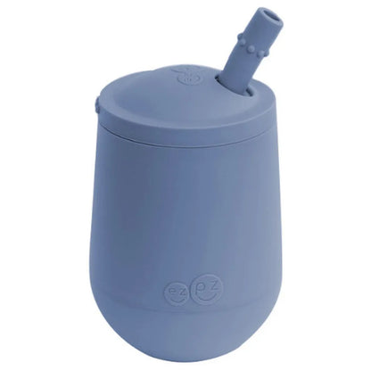 ezpz Mini Cup & Straw Training System (Indigo)