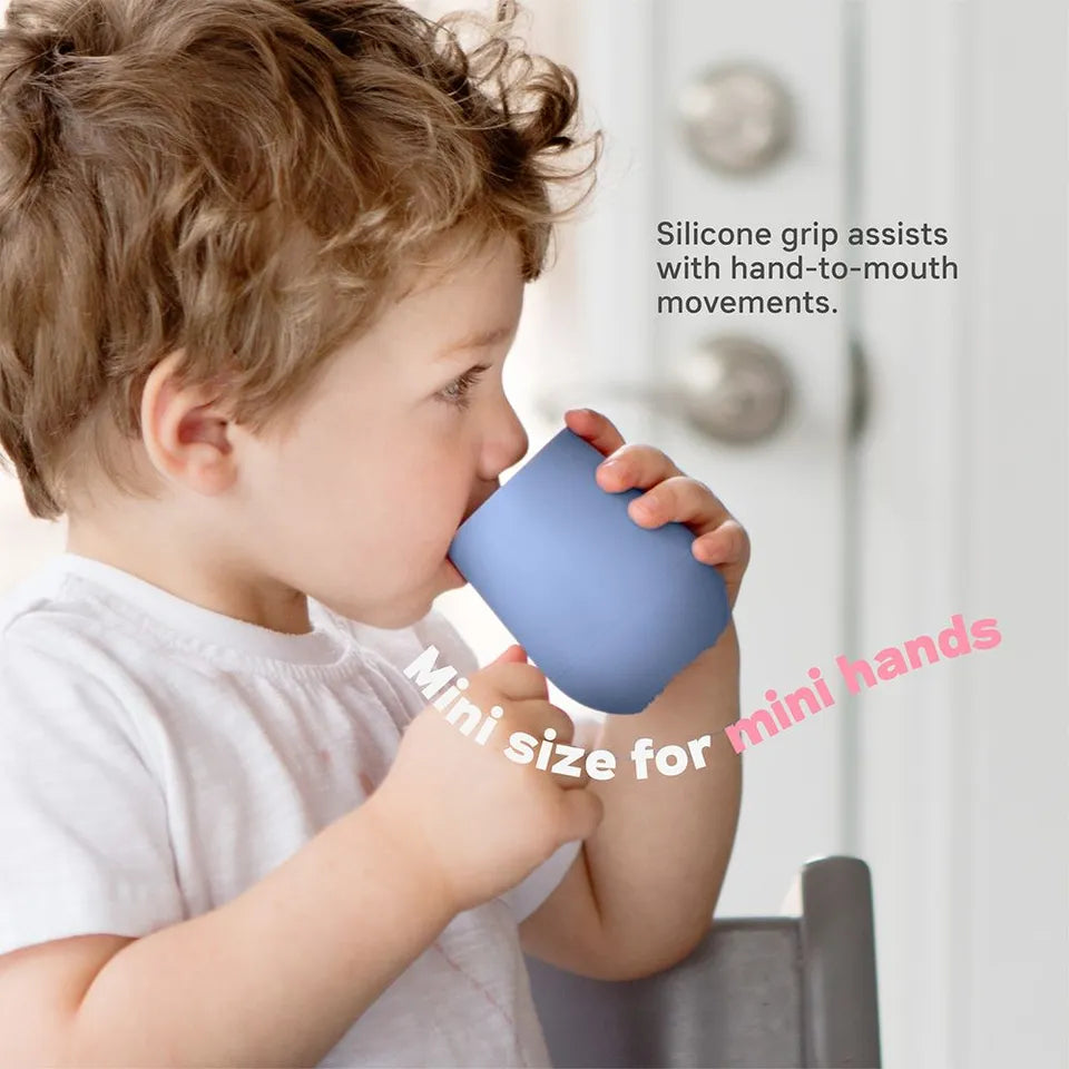 ezpz Mini Cup & Straw Training System (Indigo)