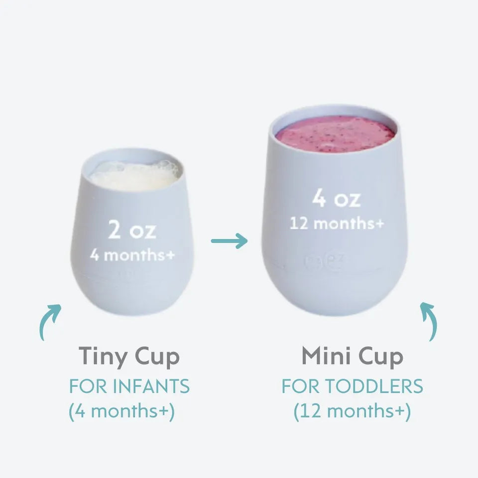 ezpz Mini Cup & Straw Training System (Indigo)