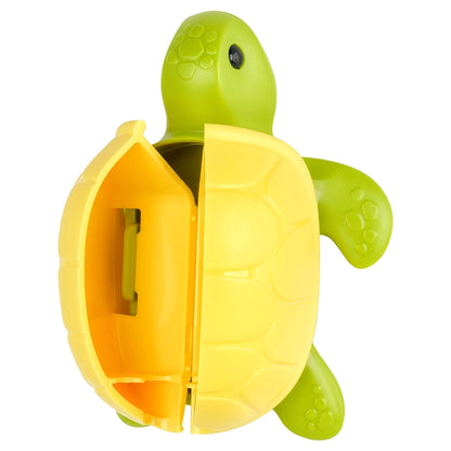 Flipper Fun Animal Turtle Toothbrush Cover One Touch Open & Close Suction Cup Toothbrush Holder Dust Proof Made In Malaysia Patented Design