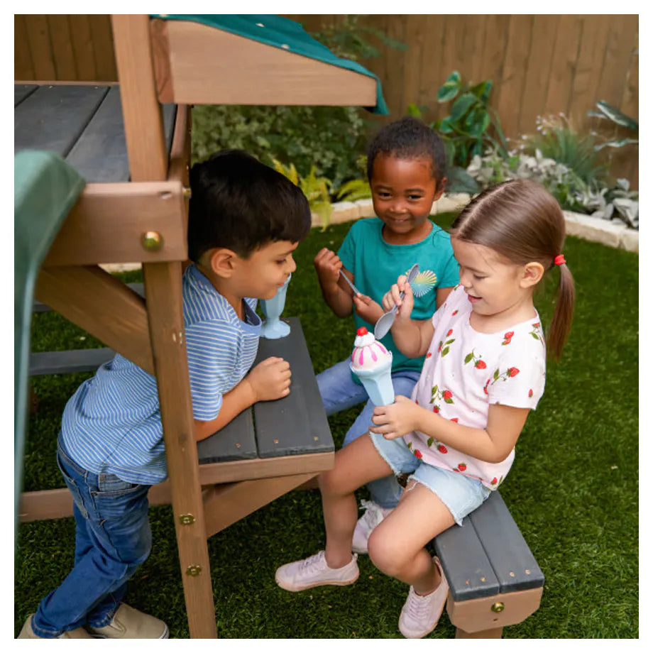 KidKraft Wilderness Point Wooden Swing Set KidKraft Wilderness Point Wooden Swing Set