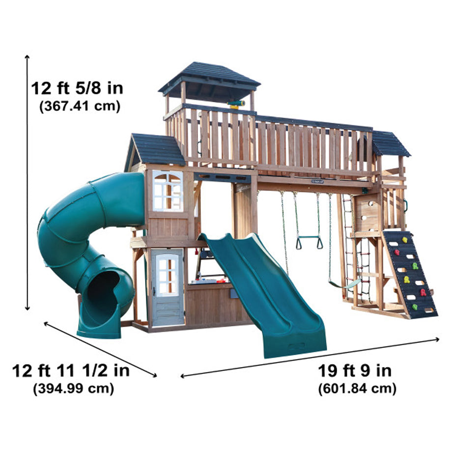Kidkraft Treetop Observatory Swing Set