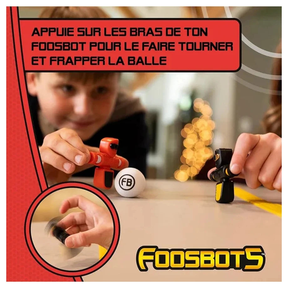 Tomy Fat Brain Toys FoosBots 2 Pack Tabletop Foosball Game