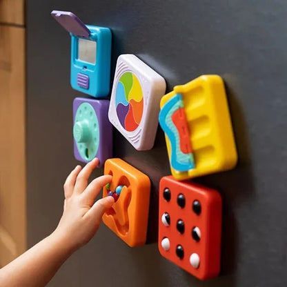 Fat Brain Toys Playtab Sensory Set 2 (Modular Activity Panel for Sensory Development)