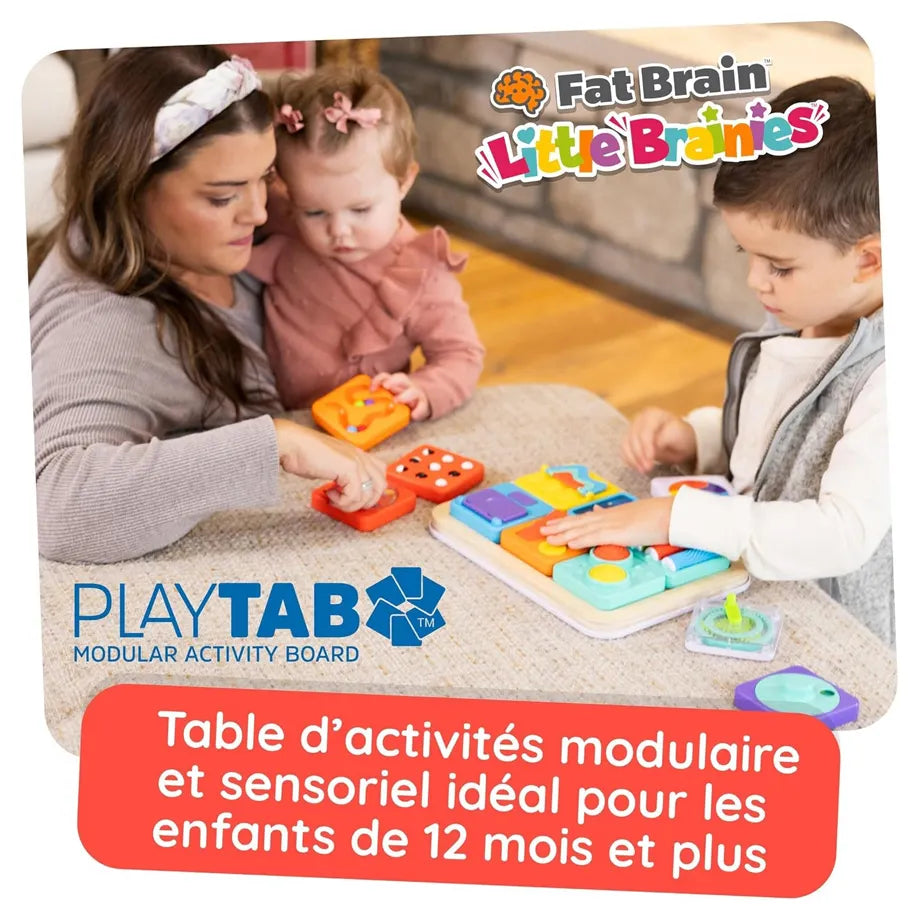 Tomy Fat Brain Toys Playtab Sensory Set 3 Modular Sensory Activity Panel