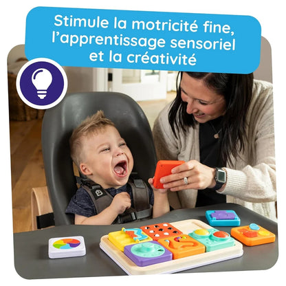 Tomy Fat Brain Toys Playtab Sensory Set 3 Modular Sensory Activity Panel