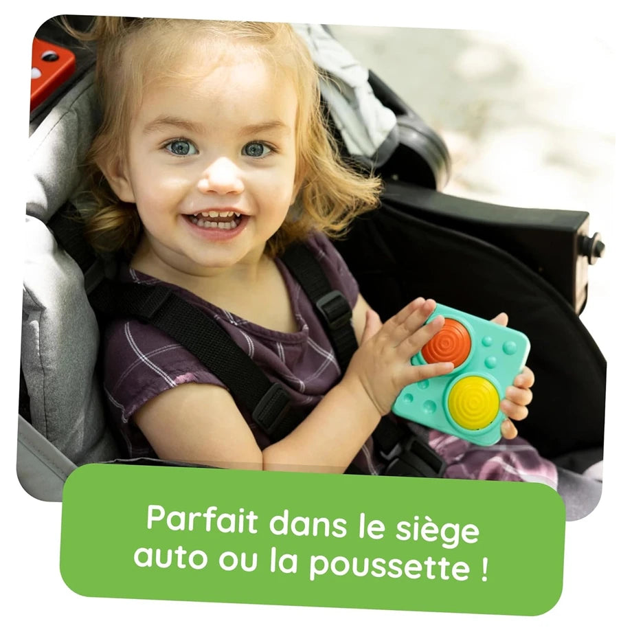 Tomy Fat Brain Toys Playtab Sensory Set 3 Modular Sensory Activity Panel